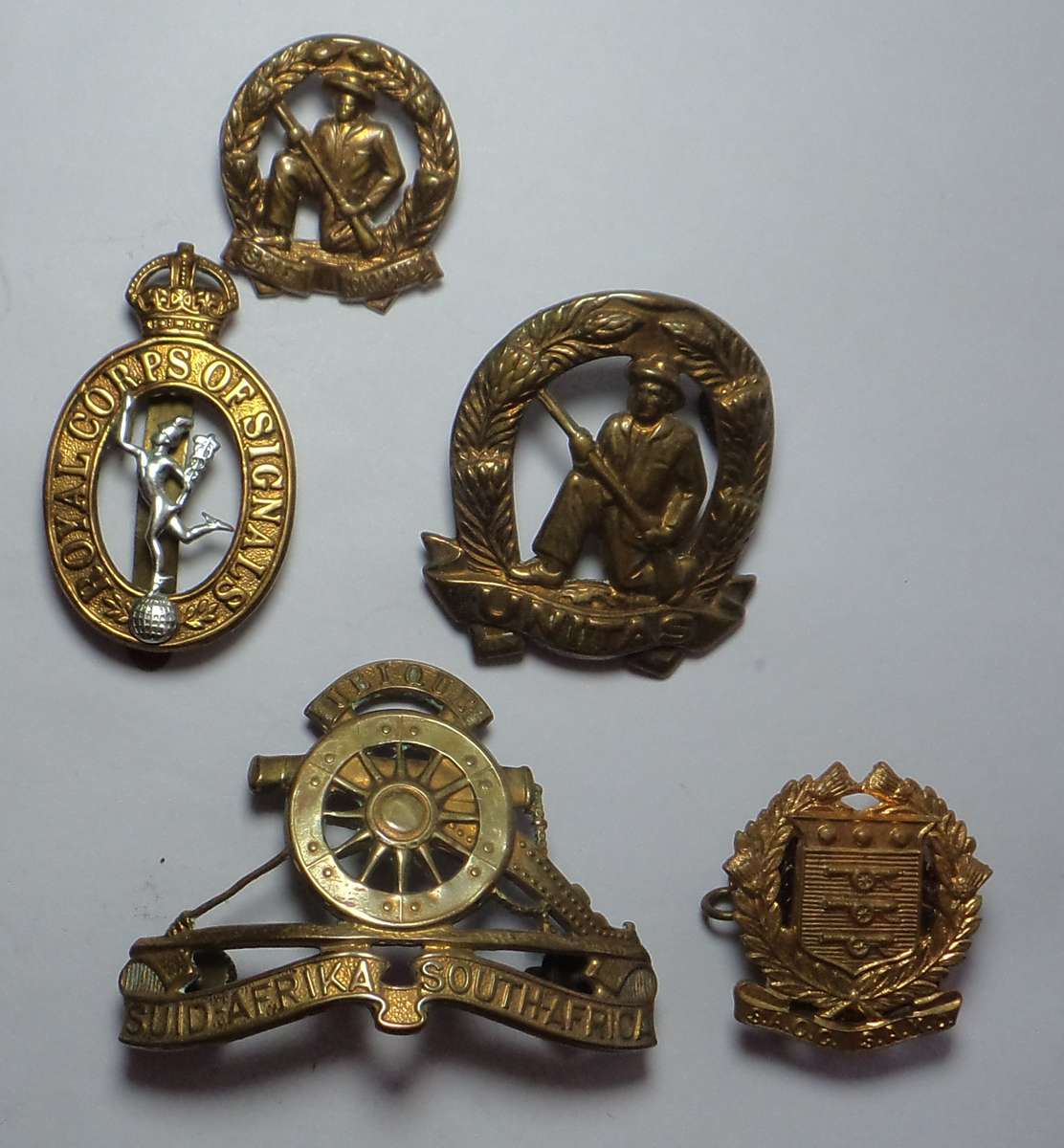 Small Collection of old Military Badges