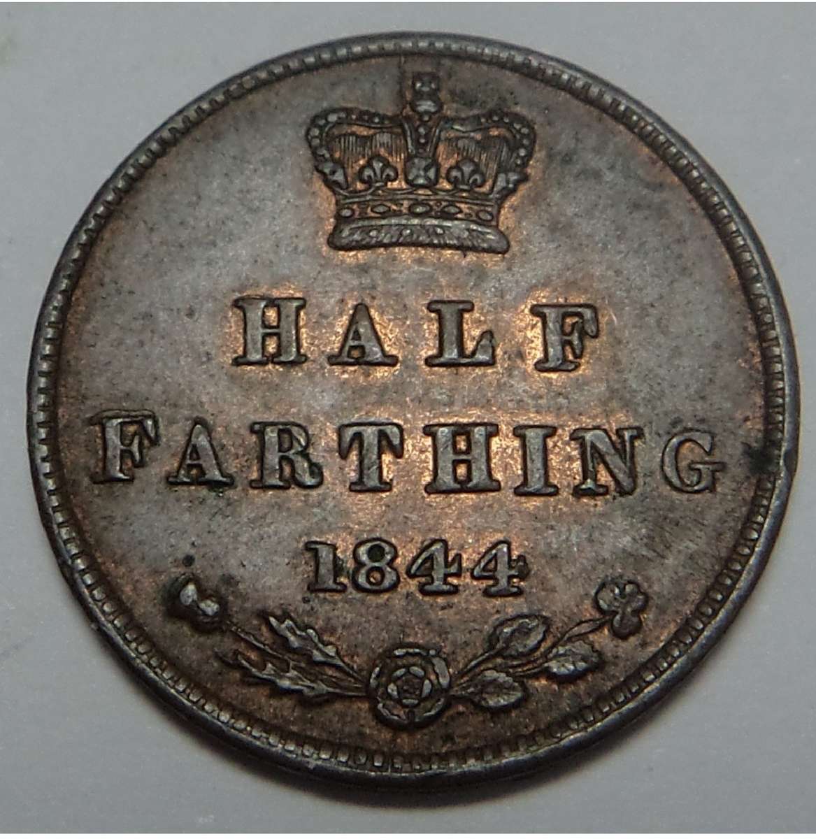 Great Britain: Half Farthing of 1844 (High grade)