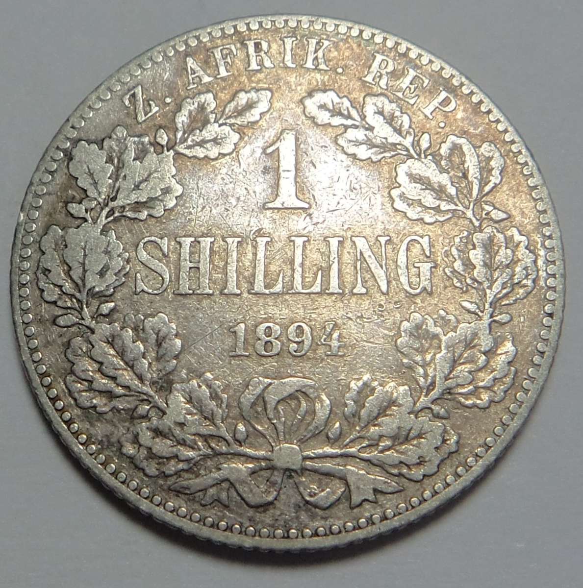 Paul Kruger ZAR Shilling of 1894