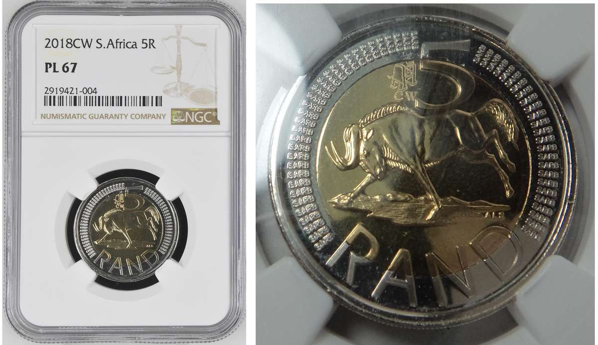 Oom Paul R5 of 2018: NGC PL 67 (Pop 3)