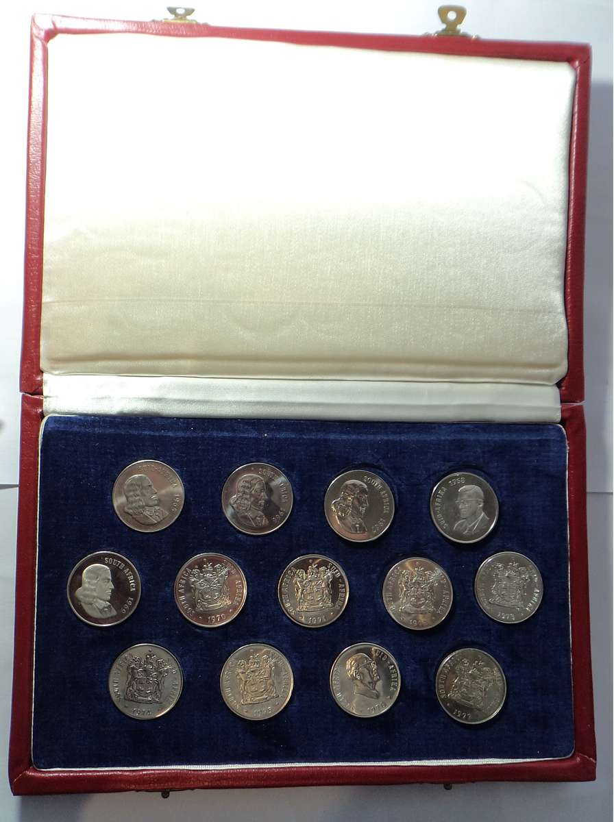 Republic of South Africa: Fifty Cent Collection (all Proofs)