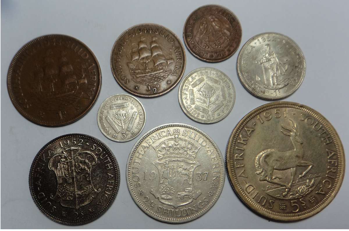 Union of South Africa: Type Set: King George VI