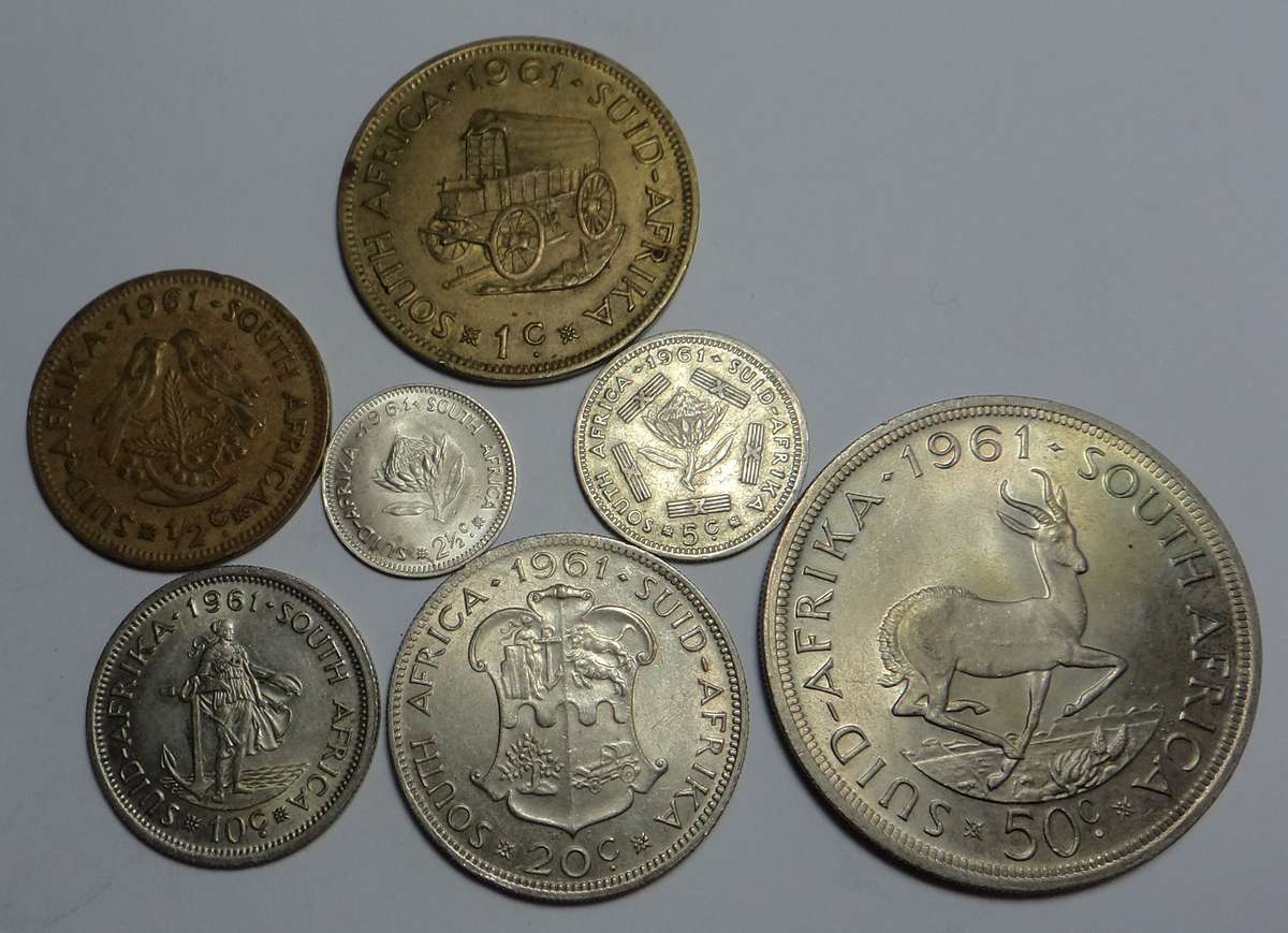 Republic of South Africa: Jan van Riebeeck set 1961