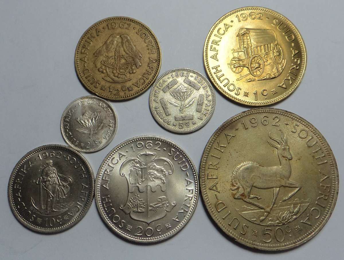 Republic of South Africa: Jan van Riebeeck set 1962