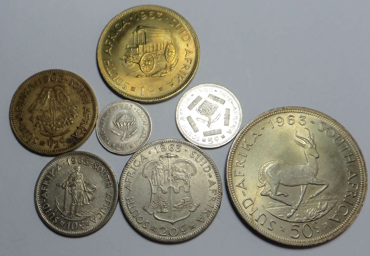 Republic of South Africa: Jan van Riebeeck set 1963