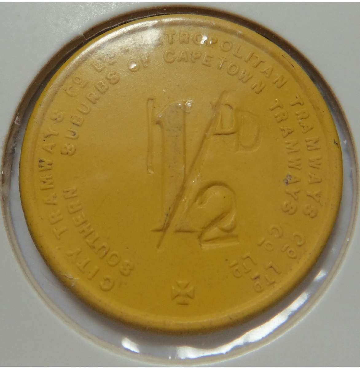 Cape Town Tramways Token (Nectar Tea)