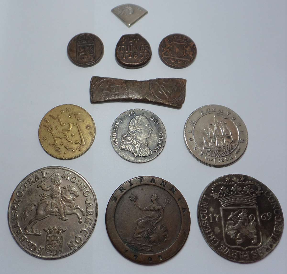 Van Riebeeck Coffee Coin Replicas Token Set