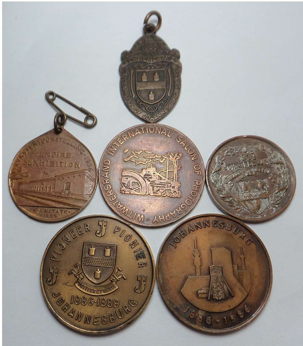 Commemorative Medals relating to Johannesburg