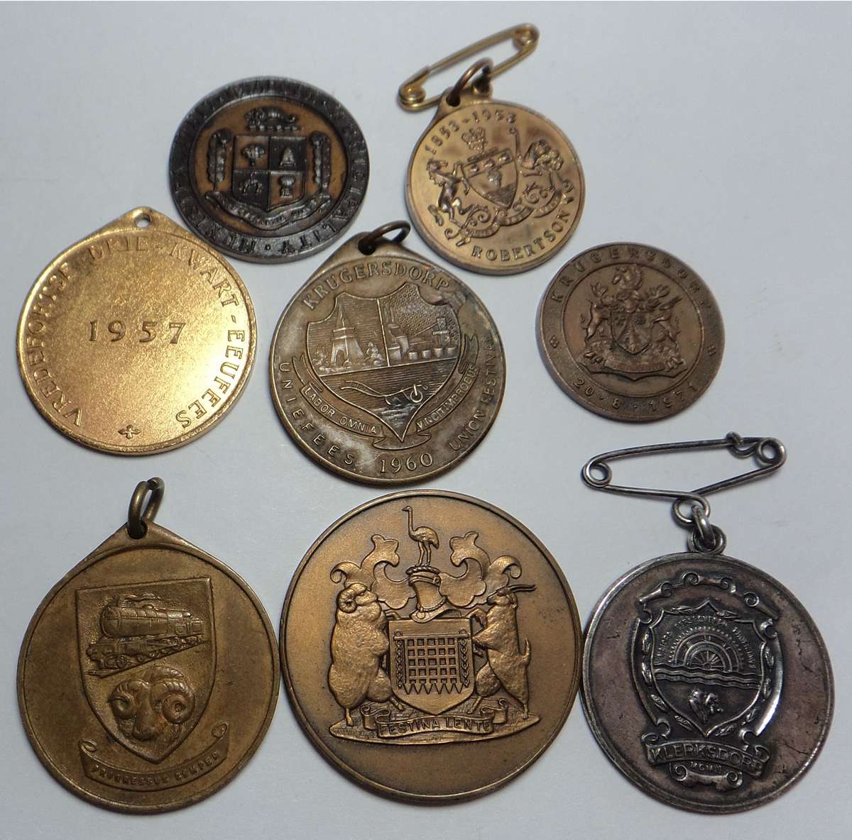 Commemorative Medallions of South African Towns