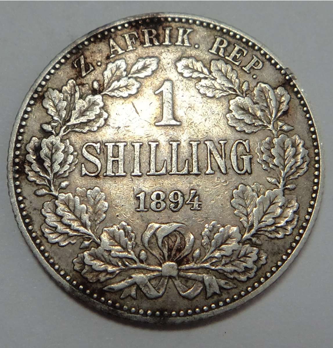 Paul Kruger ZAR Shilling of 1894