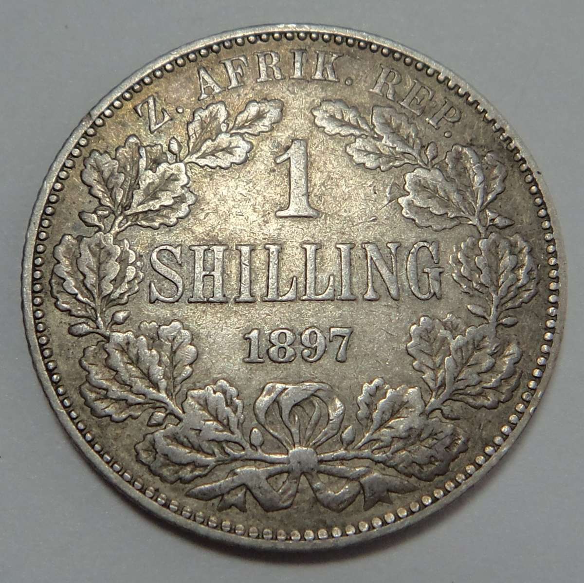 Paul Kruger ZAR Shilling of 1897