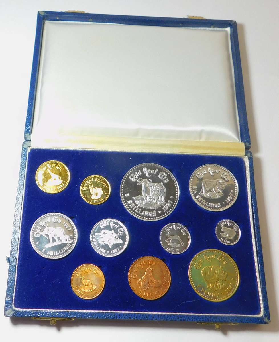 GRC Paul Kruger Proof Token Set of 1987