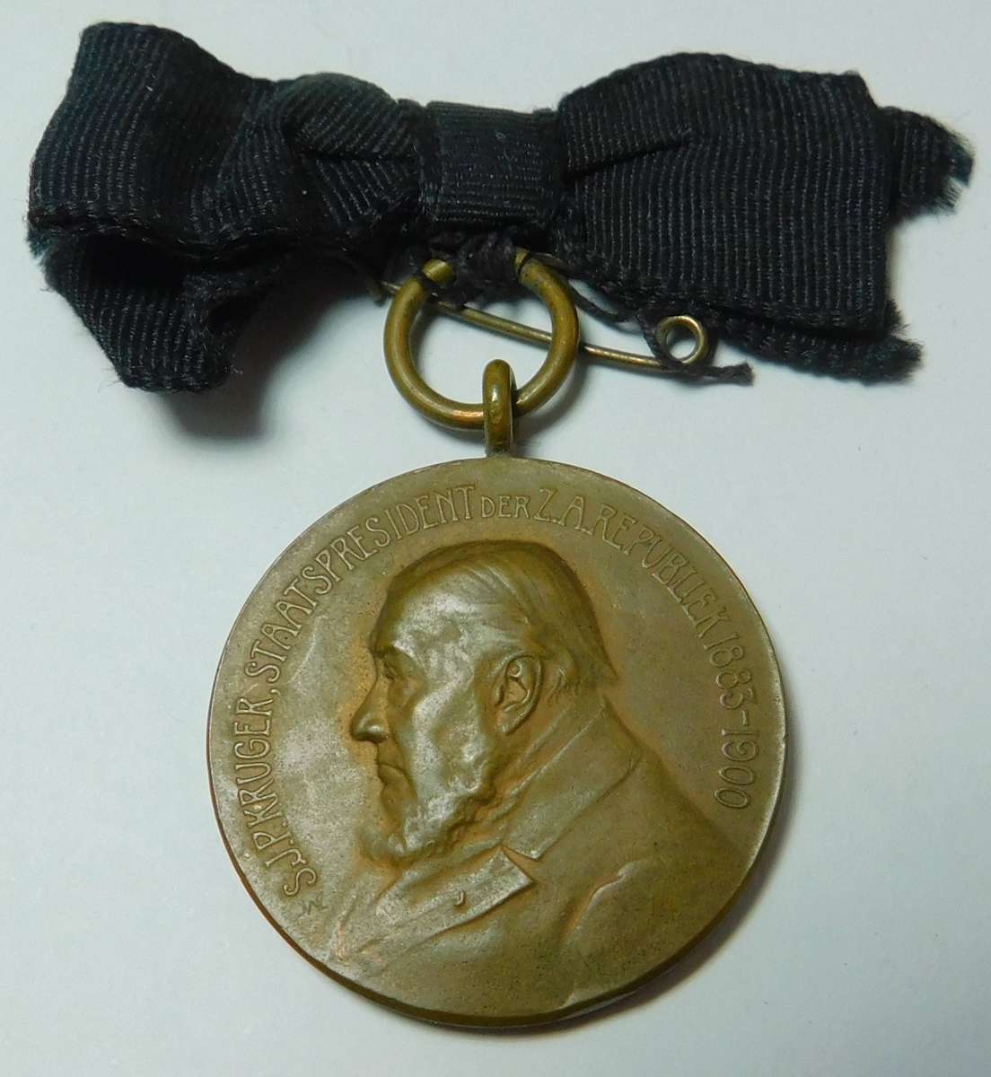 Paul Kruger Volkstem Funeral Medal 1904 Laidlaw # 0011