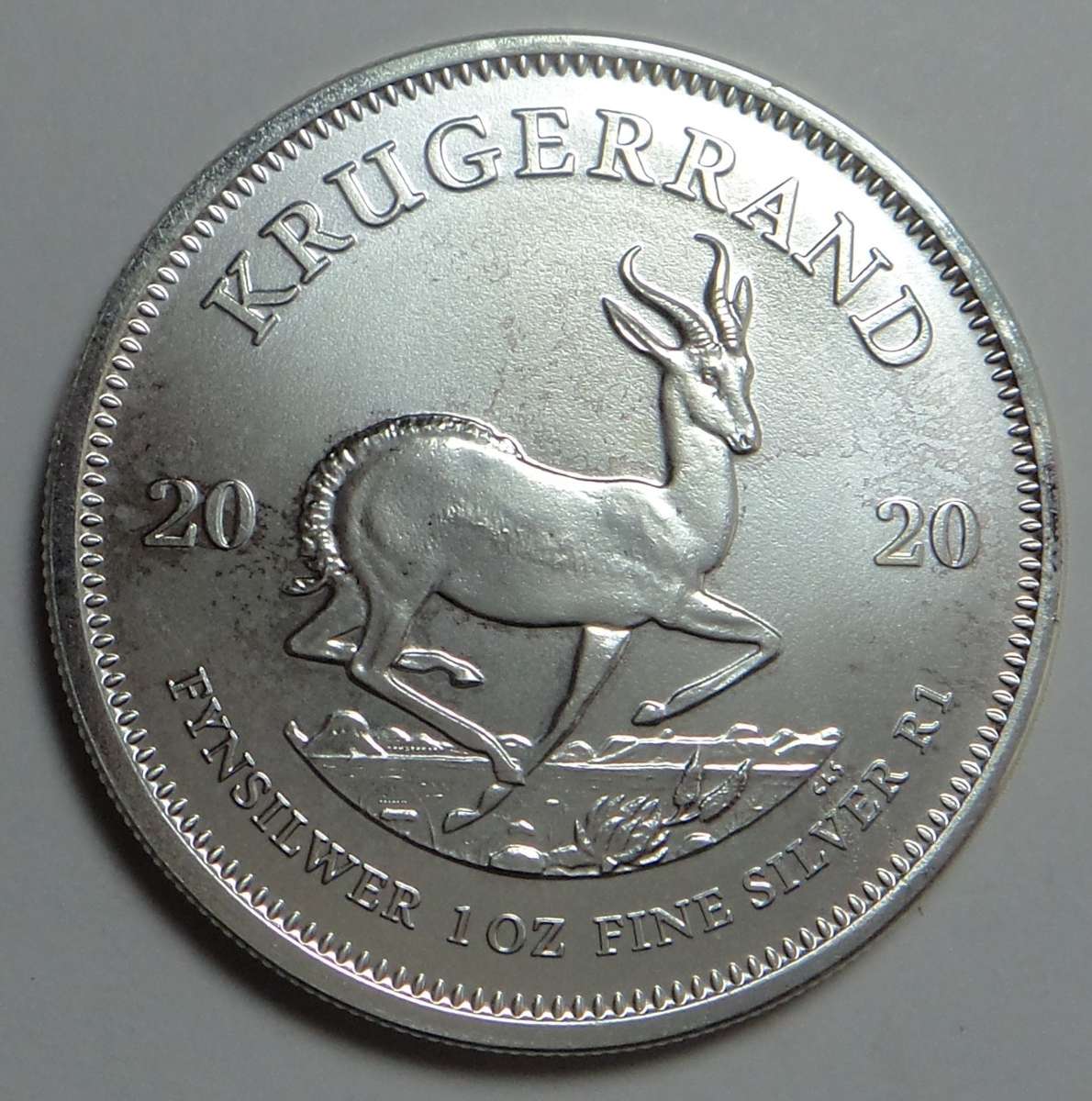 One Ounce Silver Krugerrand 2020 (5 available)