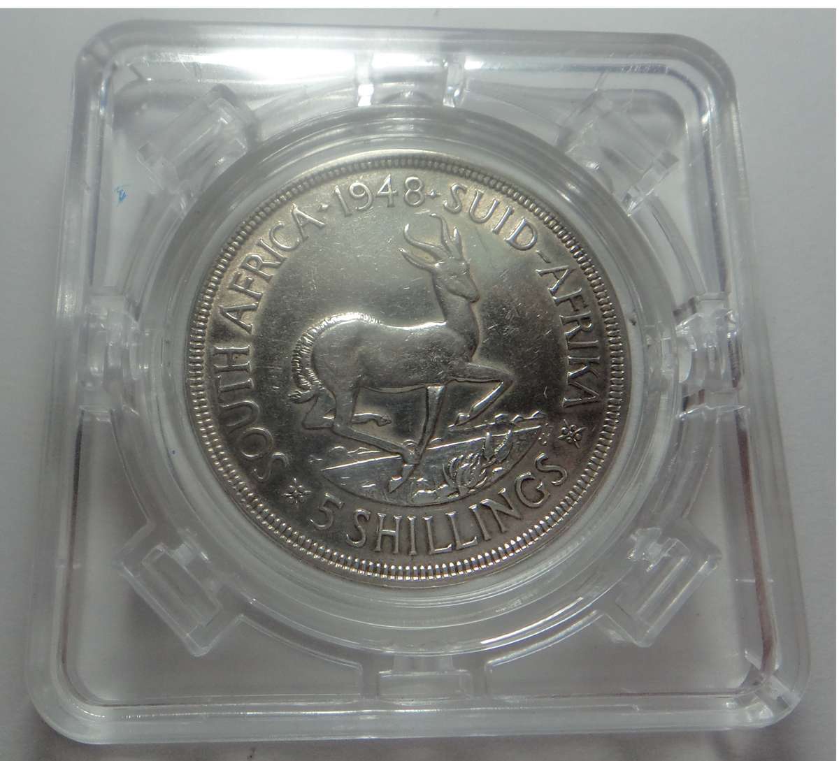 Union of South Africa: Silver Crown (5/-) of 1948
