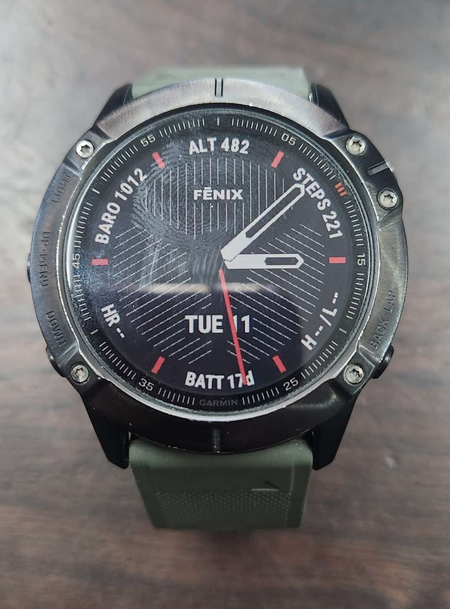 Garmin Fenix 6X Watch (Replacement value R18 500)