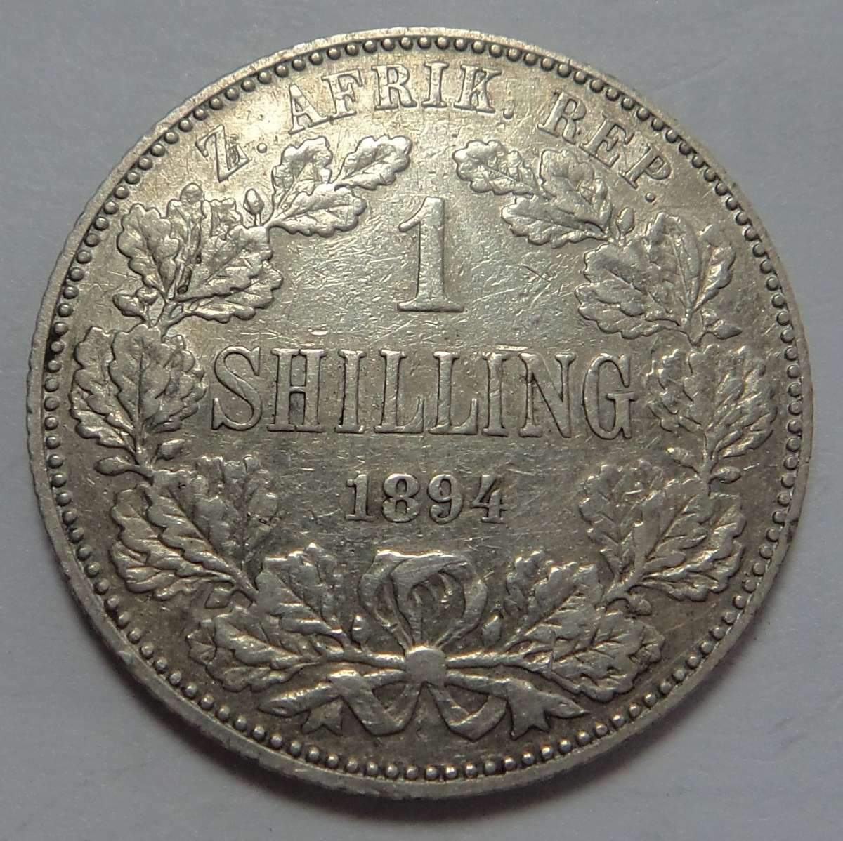 Paul Kruger ZAR Shilling (1/-) of 1894