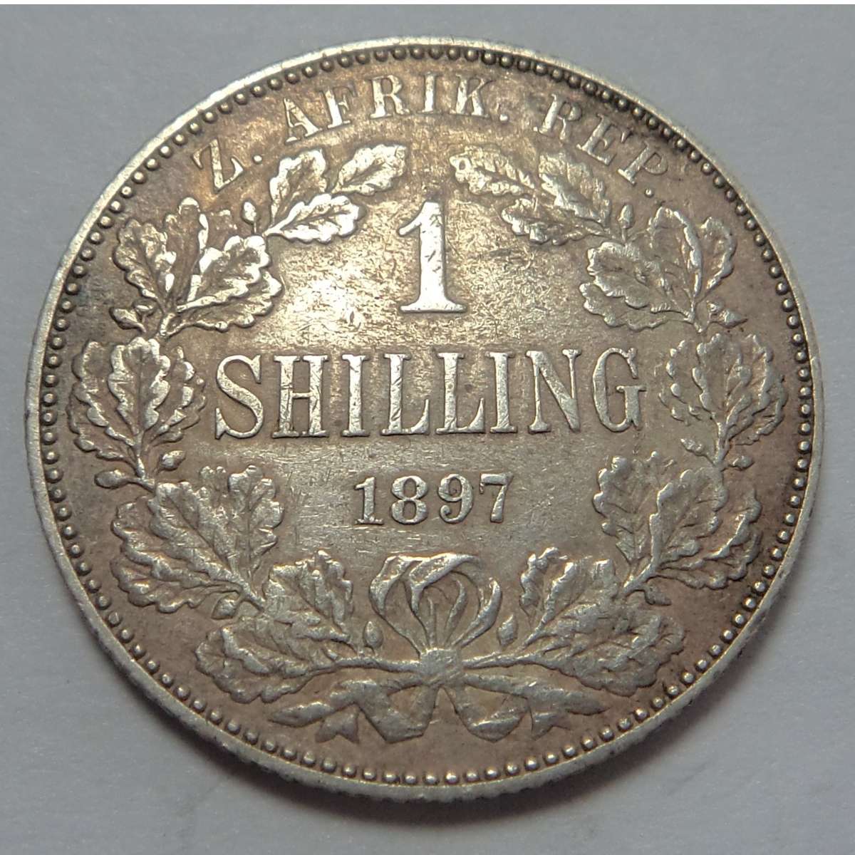 Paul Kruger ZAR Shilling (1/-) of 1897