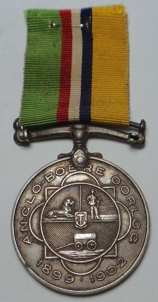 Anglo Boere Oorlog Medalje to Burger J.J.C. Potgieter