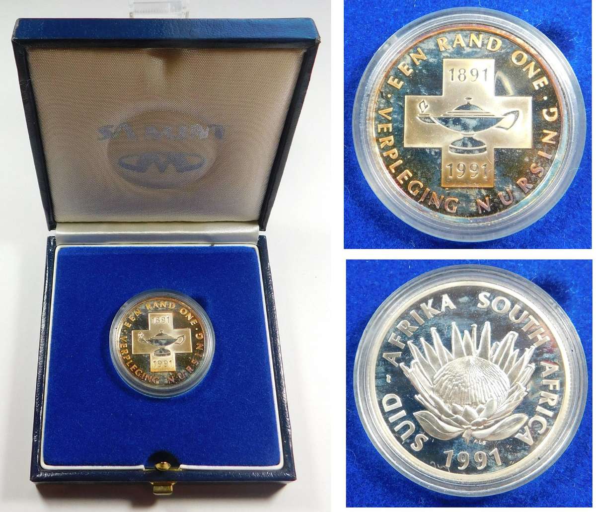 Proof Silver R1 of 1991 (Nursing) Superb Condition