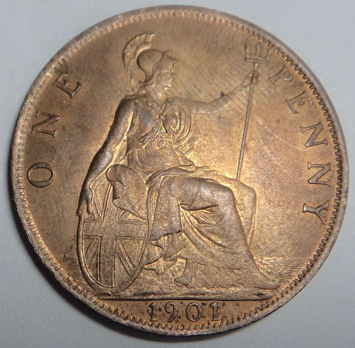 Great Britain: Penny 1901 (Mint State)