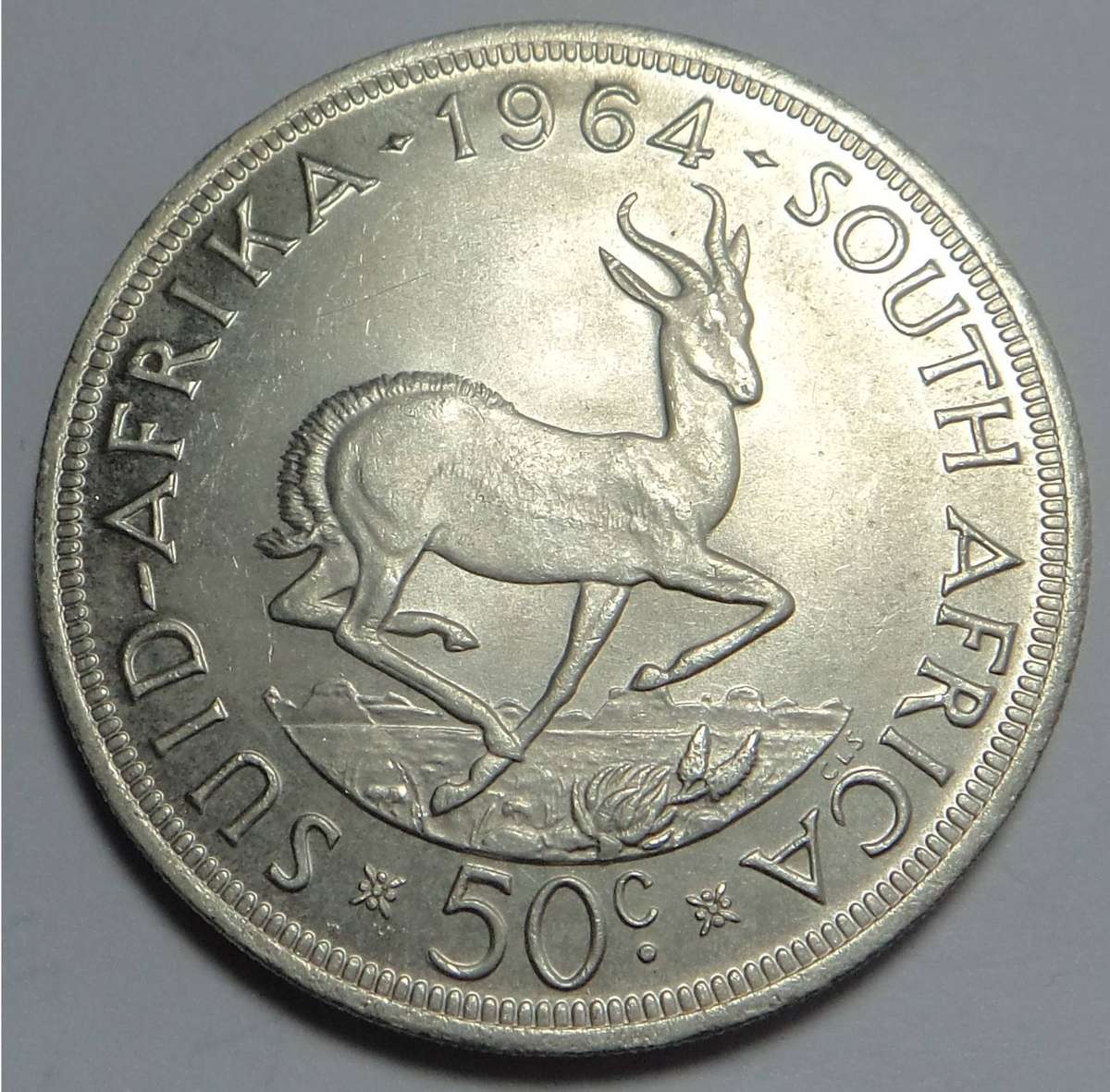 RSA: Silver Crown (50c) of 1964