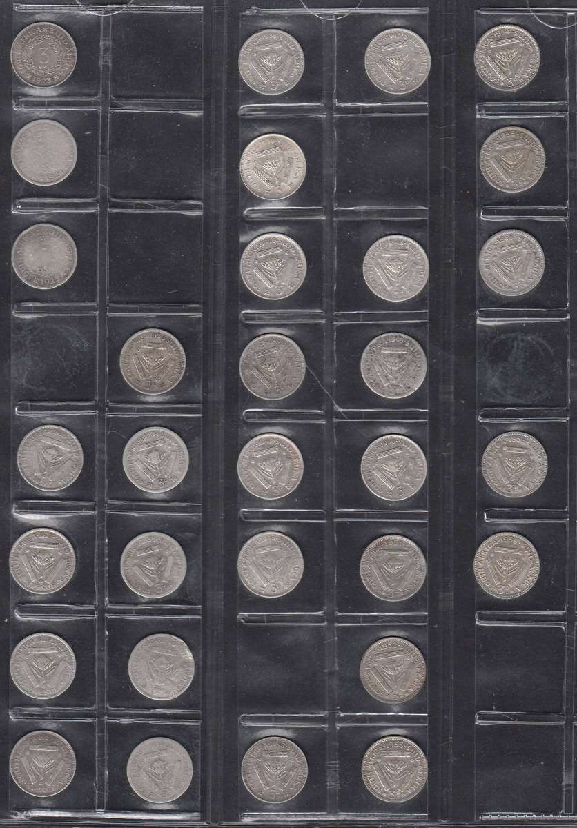 Union of SA Tickey Collection (1923 - 1959)