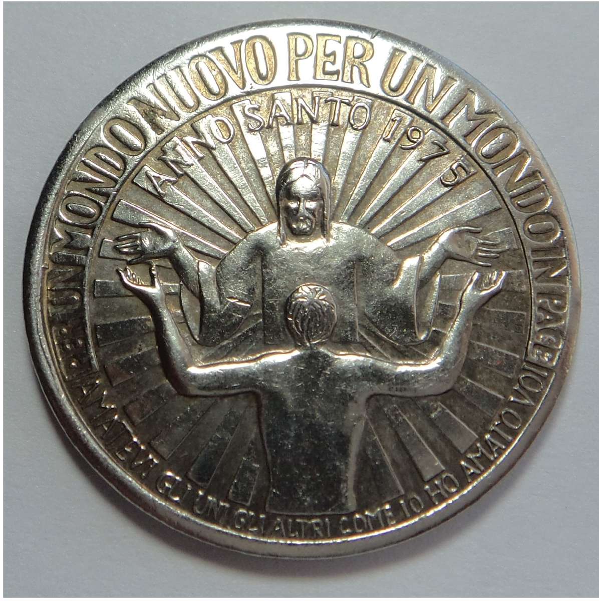 1975 Italy Holy Year Medallion