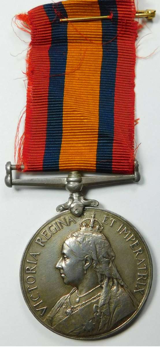 Queens Medal to 23 Tpr. D.C. Rademan, Swellendam D.M.T.