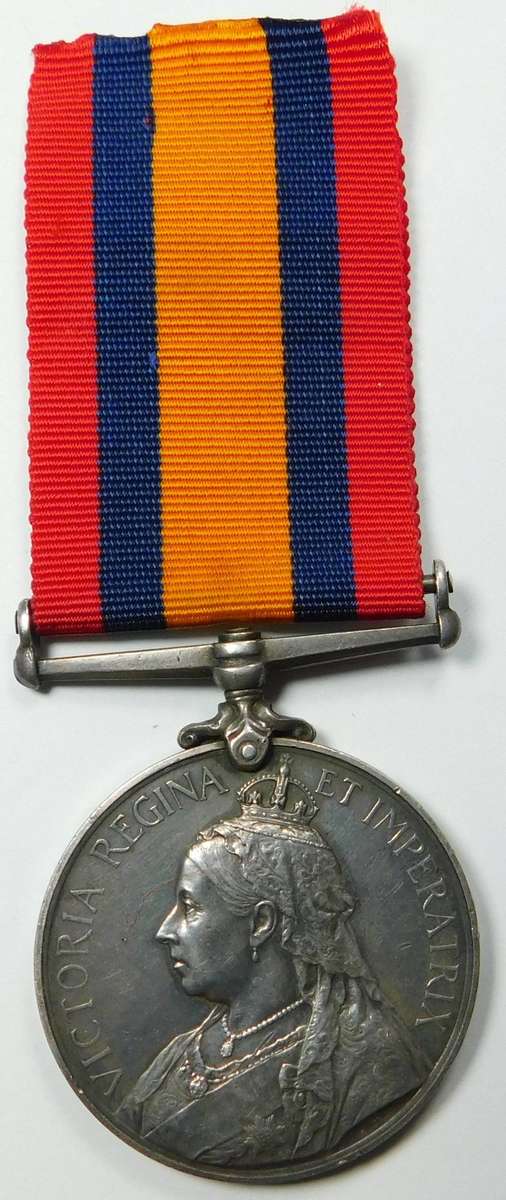 Queens Medal to 29322 Pte. W. Newton, Rand Rifles.