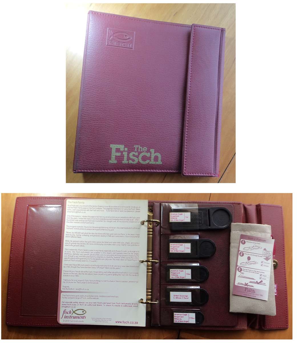 The Fisch Gauge: Coin Checking System to Verify Krugerrands