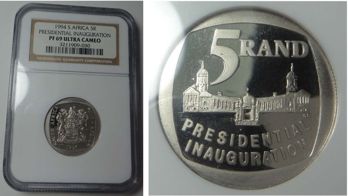 1994 Presidential Inauguration R5 NGC PF 69 Ultra Cameo