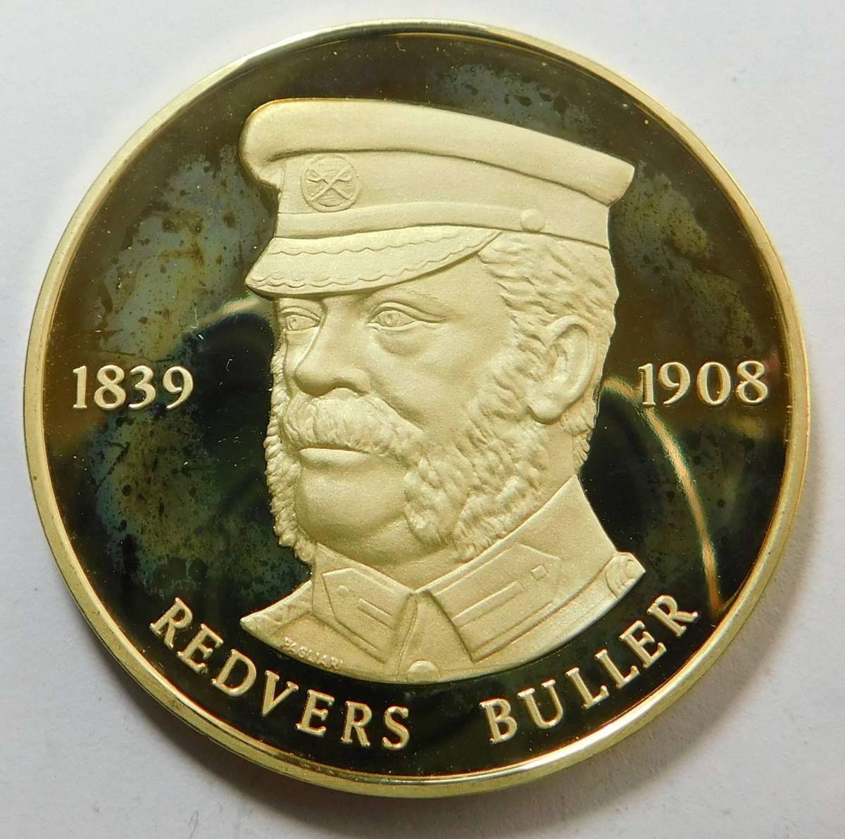 18ct Gold: Boer War General Redvers Buller (1839-1908)