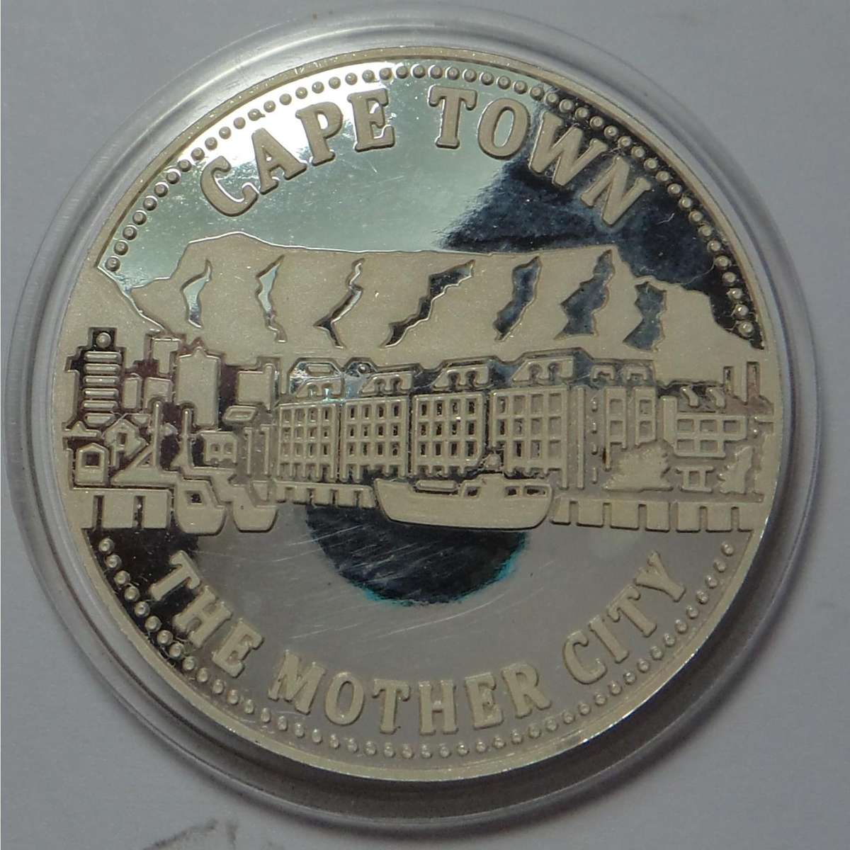 Cape Town / Protea 1 Oz Silver Medal