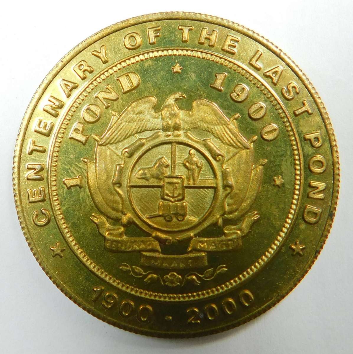 GRC Medallion 2000: The Last Pond 1900