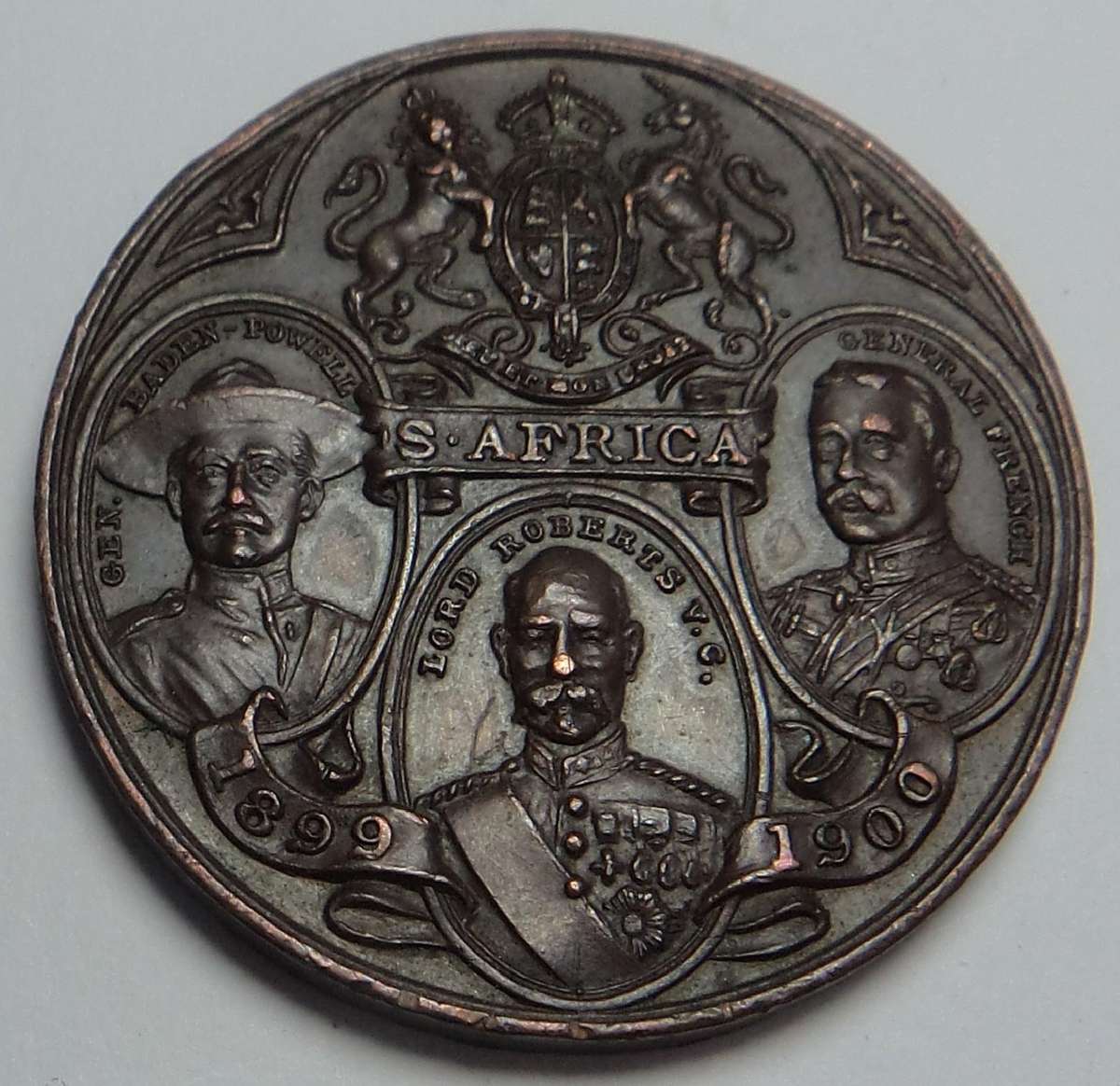 Boer War: Generals Baden-Powell, Roberts & French 1900