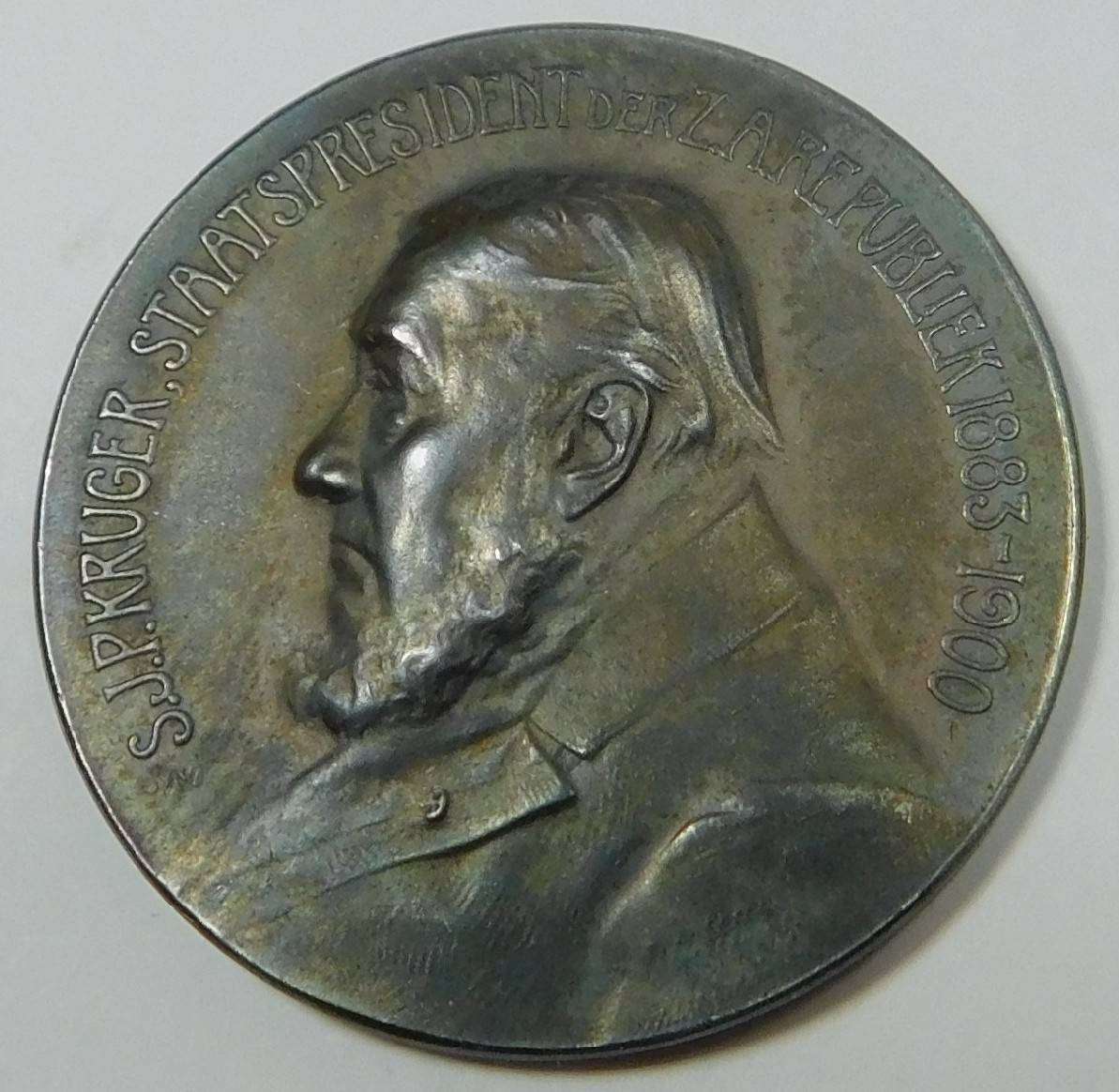 President Paul Kruger Funeral in Pretoria 1904 (Silver)