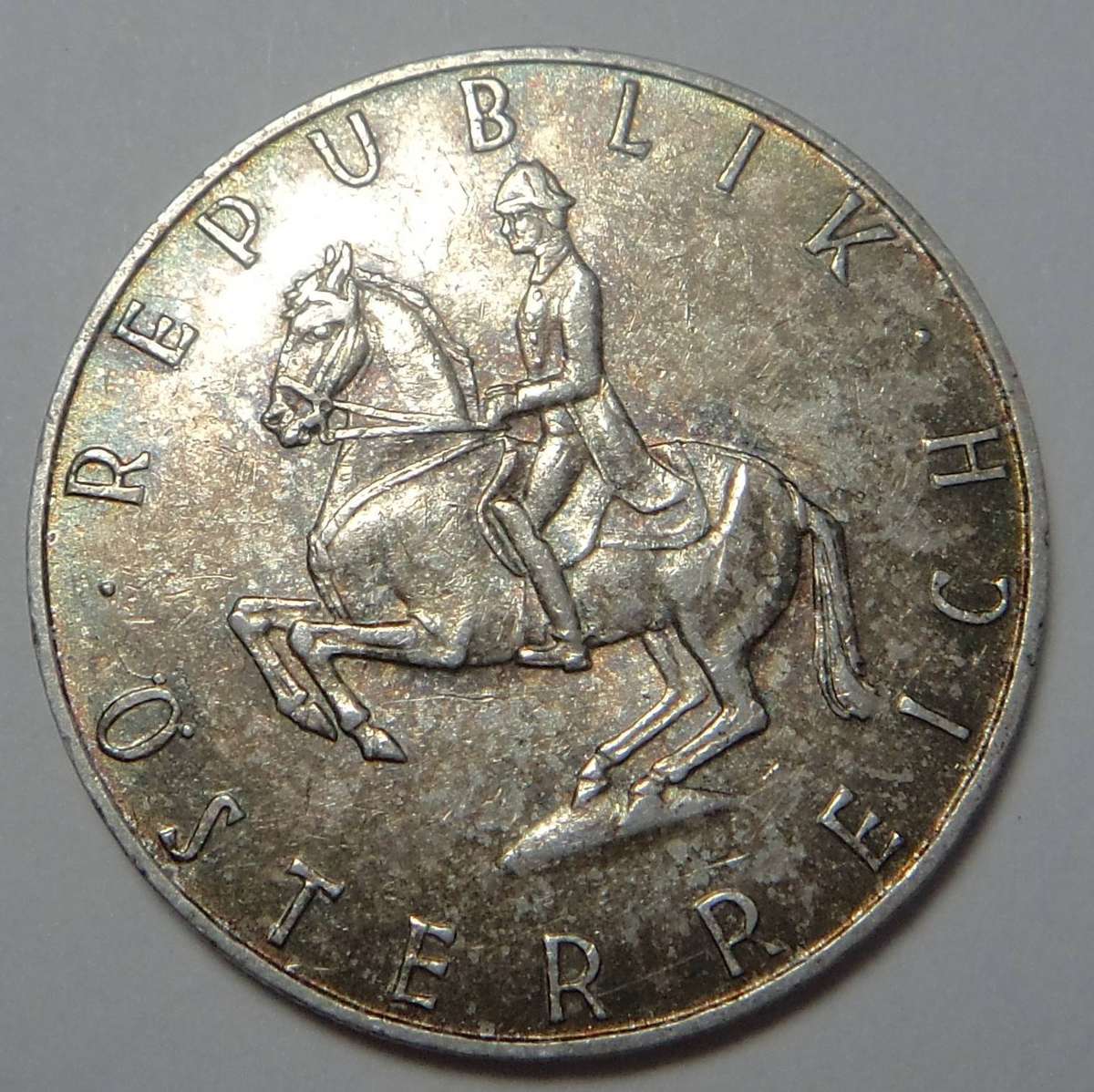 Austria: Silver 5-Schilling 1961