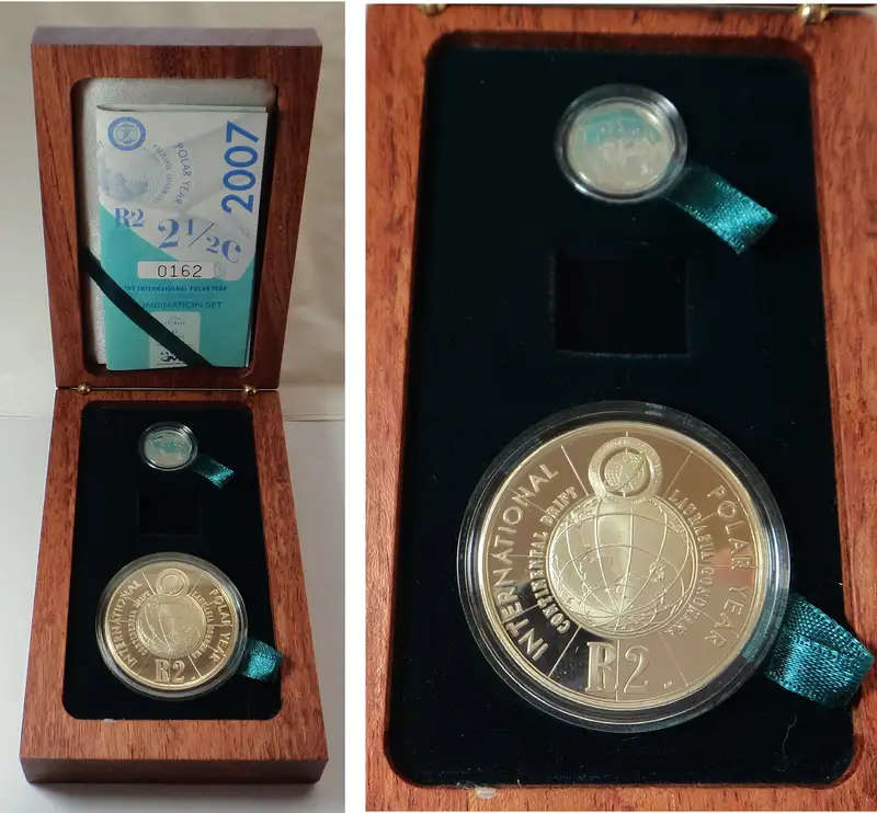 Silver Tickey & Crown Set 2007 (International Polar Year)