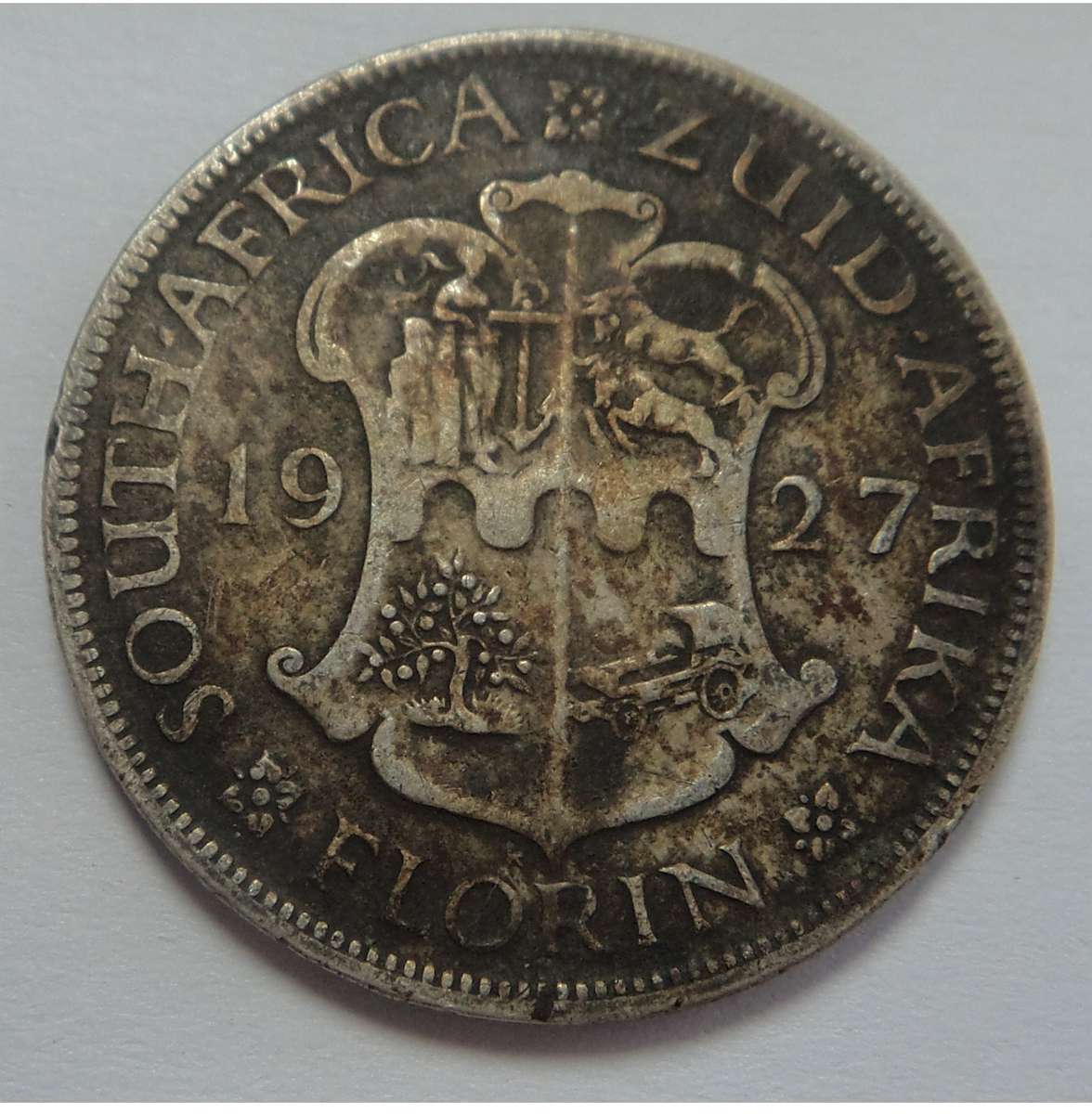 Union of South Africa: 2-Shillings of 1927