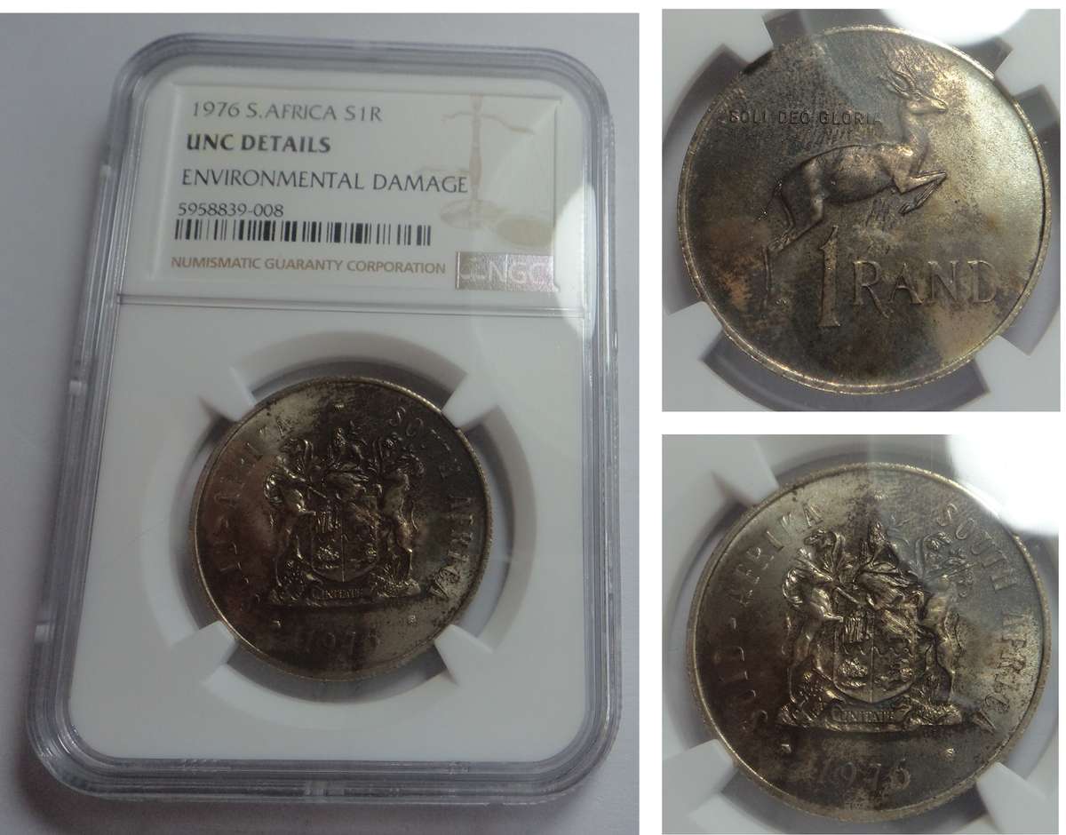 RSA Silver R1 of 1976: NGC UNC Details