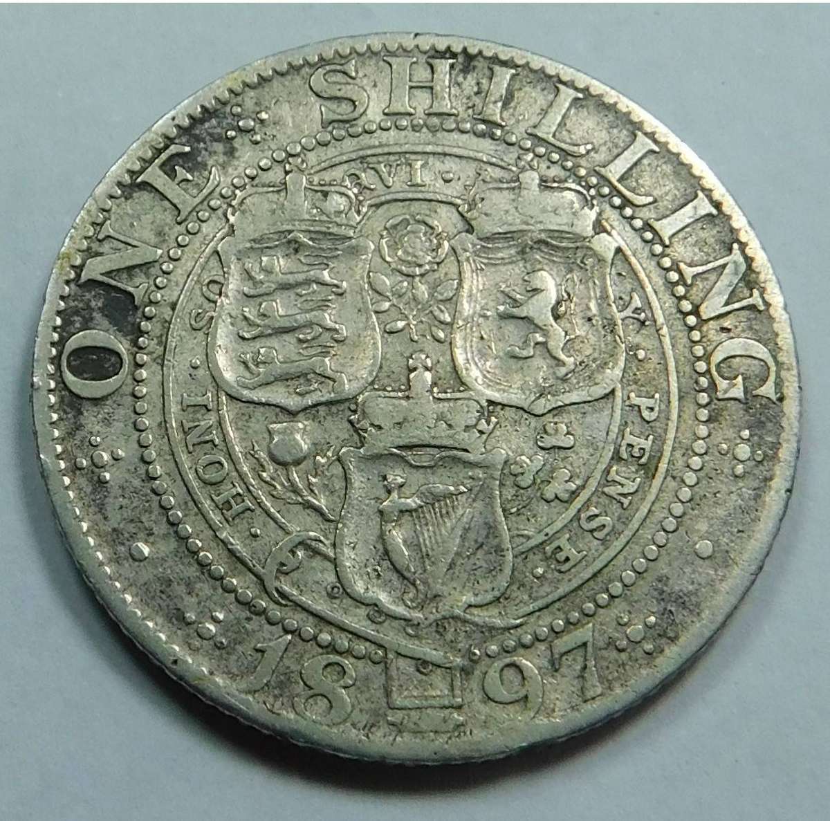 Great Britan: Victorian Silver Shilling 1897