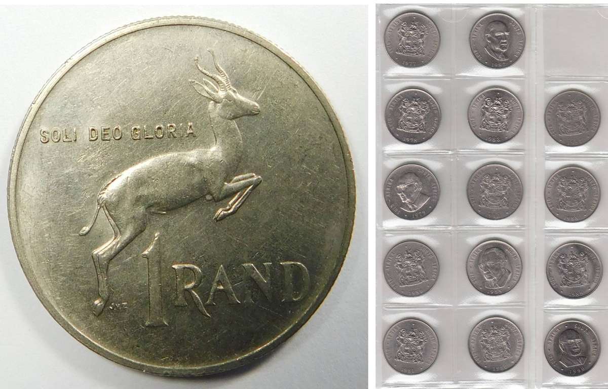 RSA 2nd Decimal Series nickel R1 Collection (1977-1990)