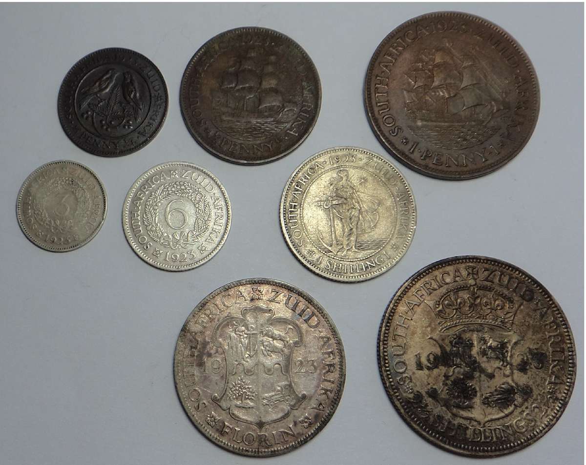 Union of SA: Coin Set of 1923
