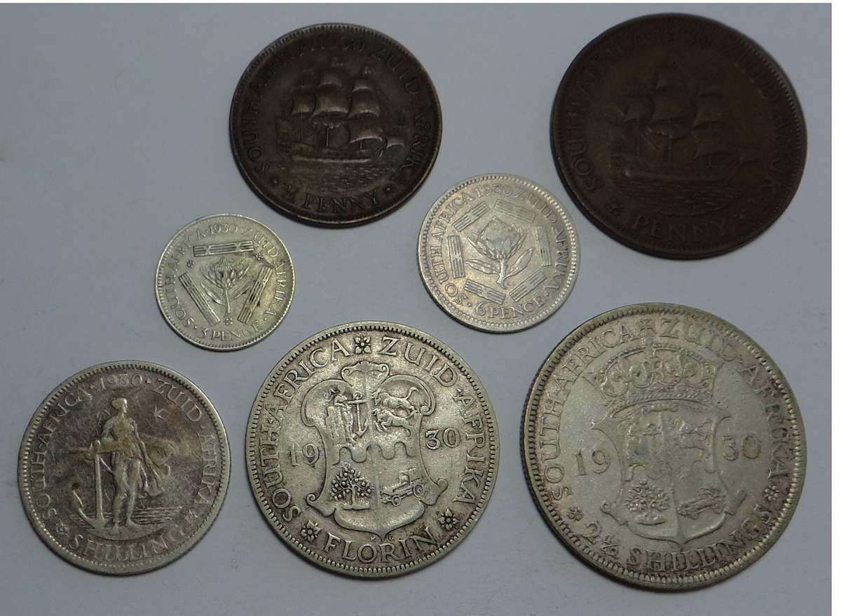 Union of SA: Coin Set of 1930
