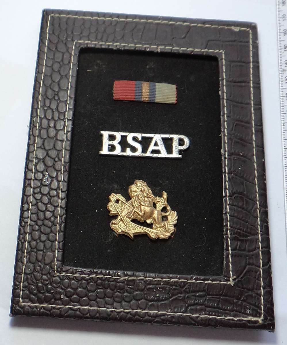 British South African (Rhodesia) Police Badges