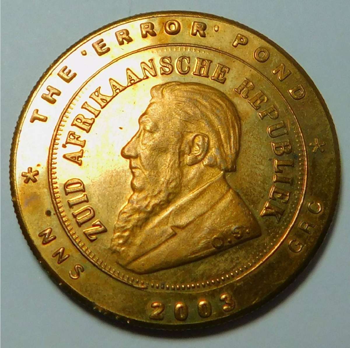 GRC Medallion 2003: The Error Double Shaft ZAR Pond