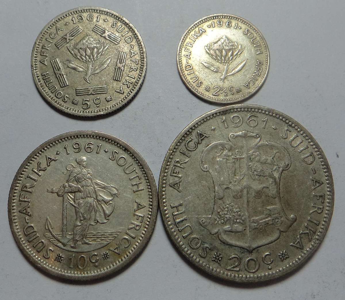 RSA 1st Decimal Set of 1961 (2 sets available)