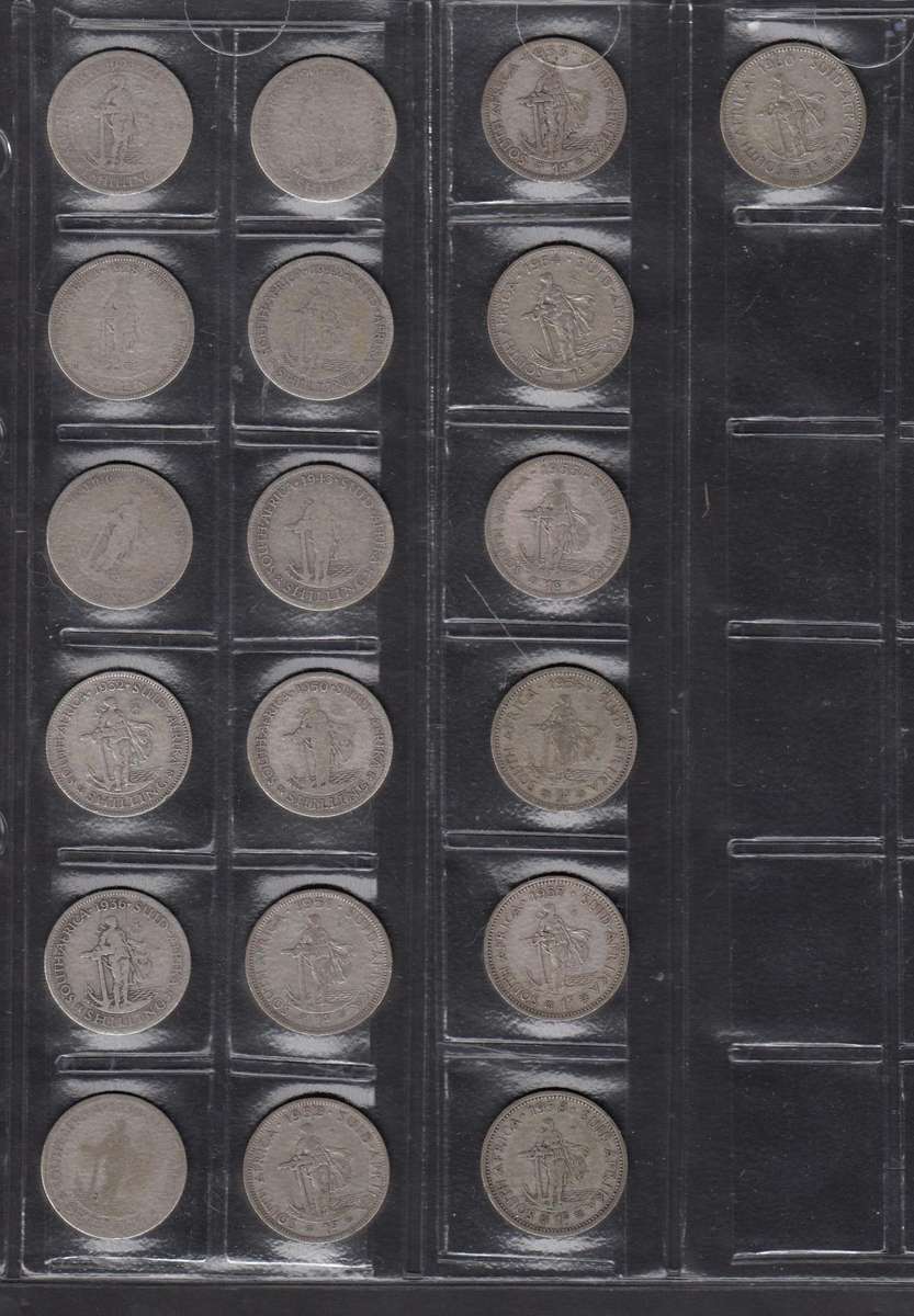 Union of South Africa: Shilling Collection 1923-1960