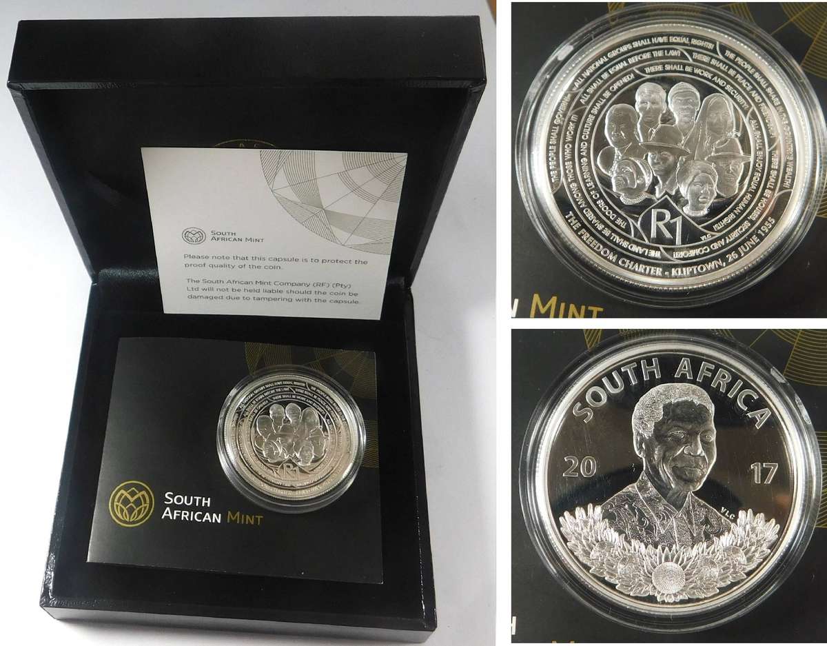 2017 RSA Silver Proof R1 (Freedom Charter) 2 available